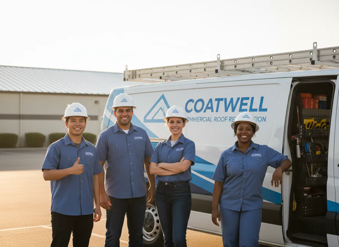 Commercial roof coating company in Victor, WV